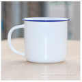 Promotional white ceramic mug